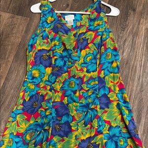 Vintage Floral Romper